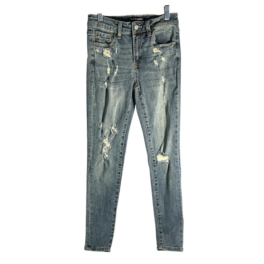 Insane Gene Distressed Skinny Jeans Sz 25